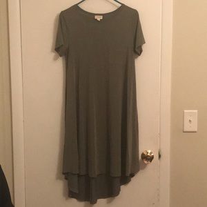 Lularoe Carly Army Green